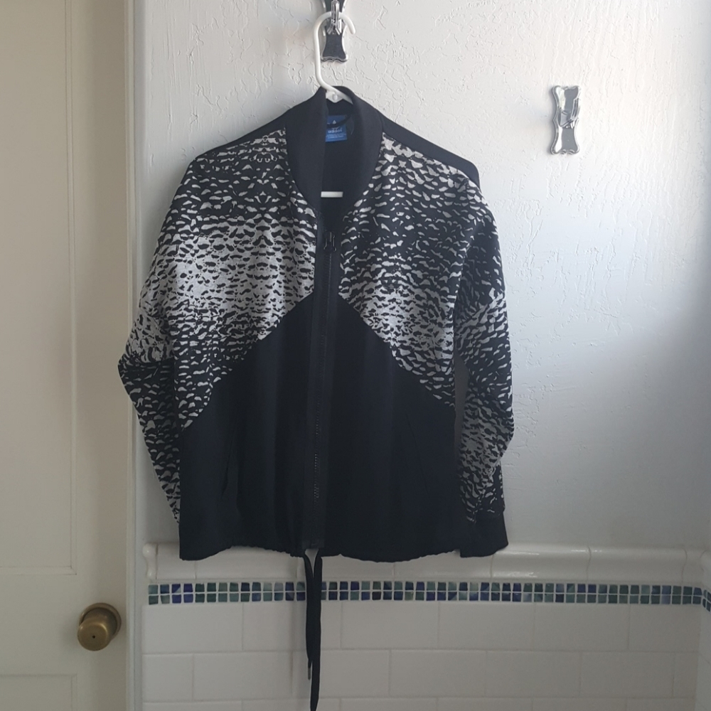 Lightweight,  sheer , zipper front jacket
